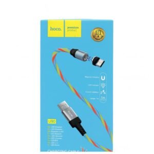 câble charging U90 Usb_MICRO USB RGB_LED Magnetic