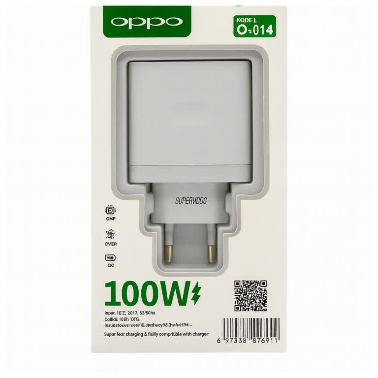Chargeuree oppo super vooc 100w type c