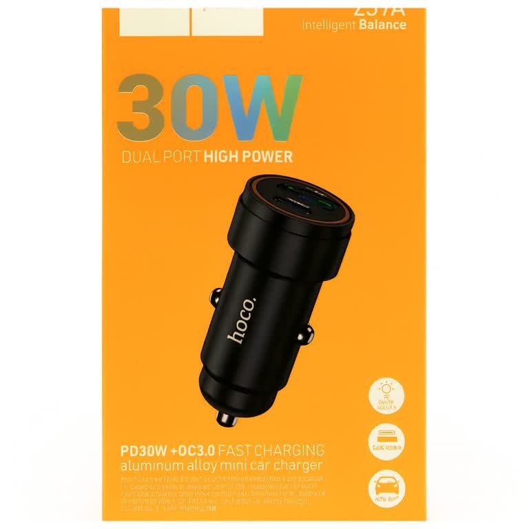 Chargeure voituure Hoco Z57A 30W