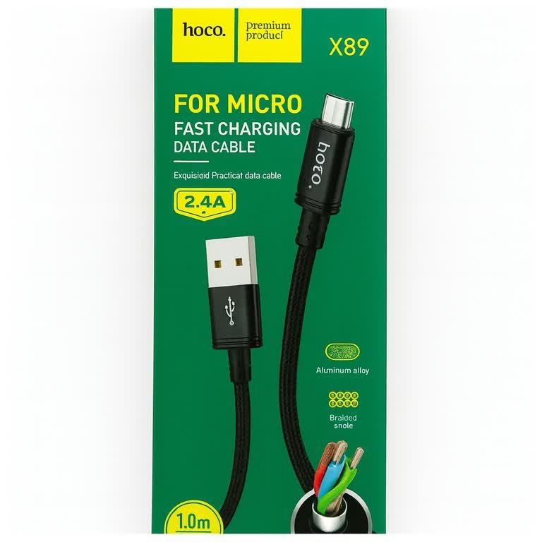 Hoco X89 Luna Micro USB Cable