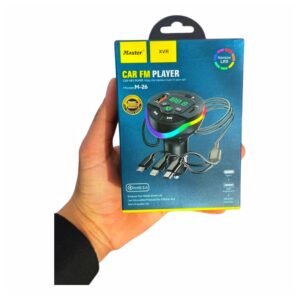 🚗🎶 مشغل FM للسيارة + شاحن سريع – تجربة موسيقى بدون حدود 🔥